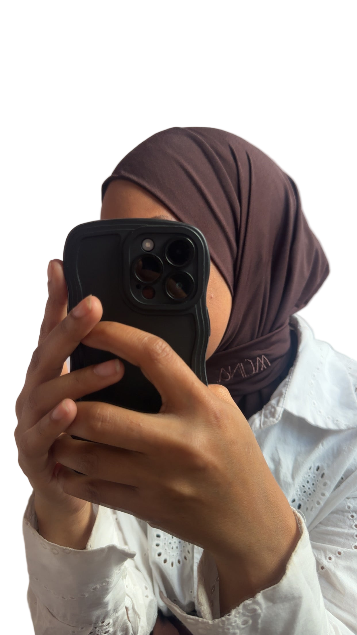 Instant Hijab Jersey Premium Brownie