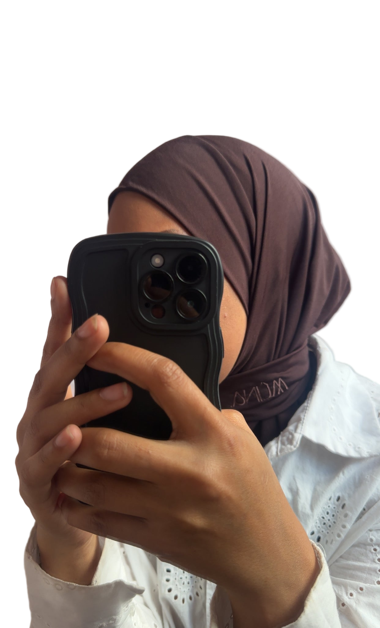 Instant Hijab Jersey Premium Brownie