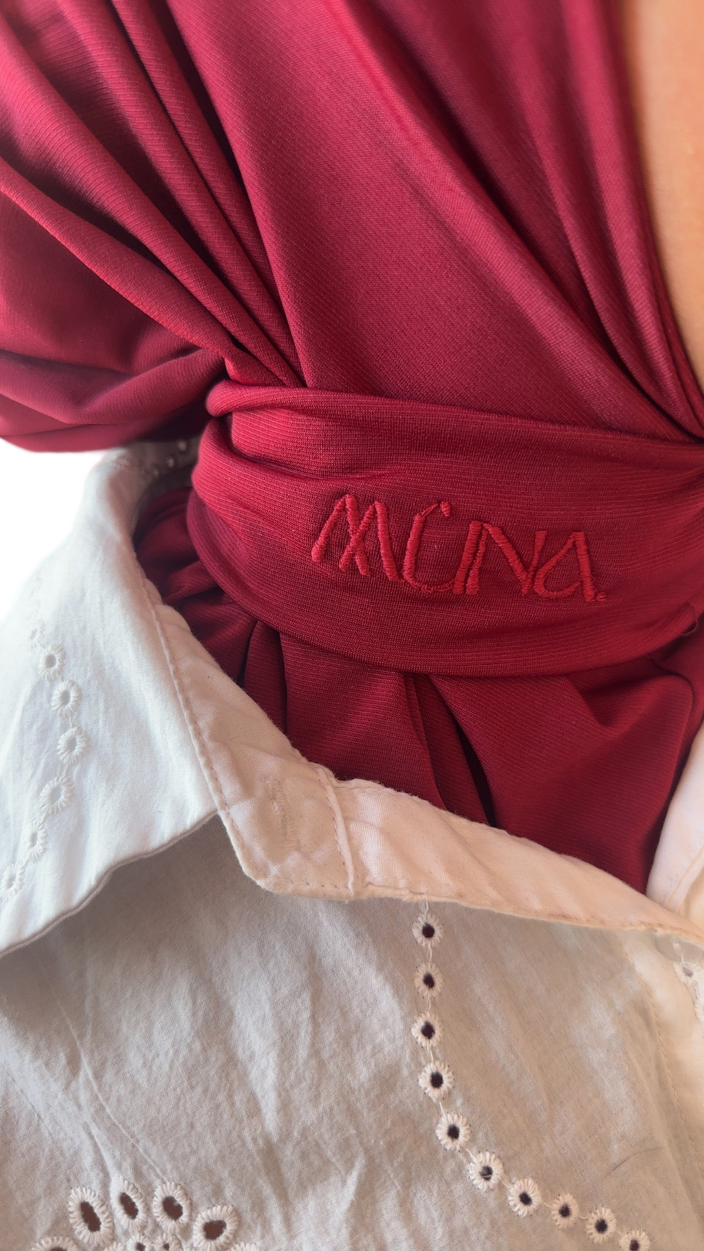 Instant Hijab Jersey Premium Bordeaux