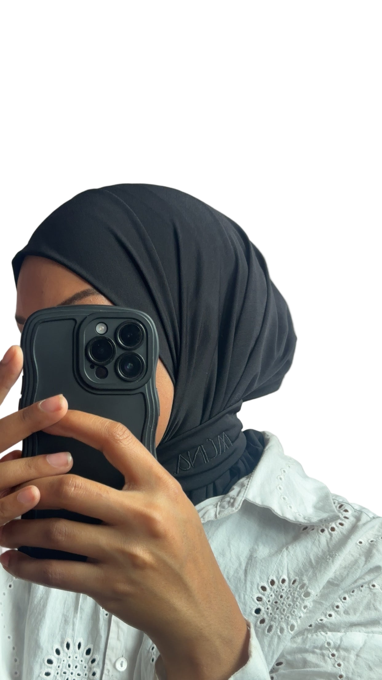 Instant Hijab Jersey Premium Noir