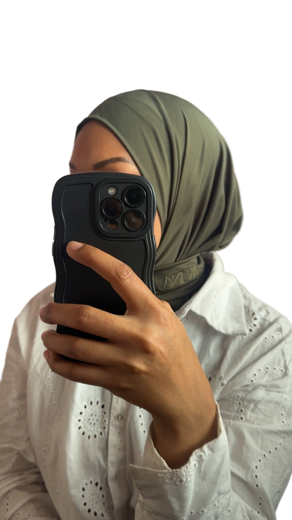 Instant Hijab Jersey Premium Kaki