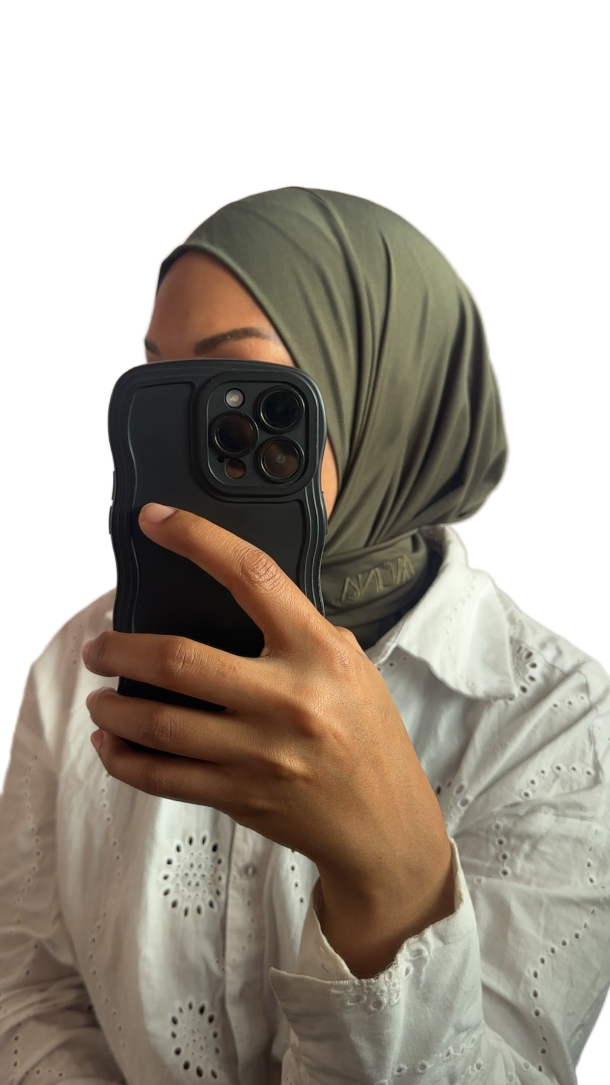 Instant Hijab Jersey Premium Kaki