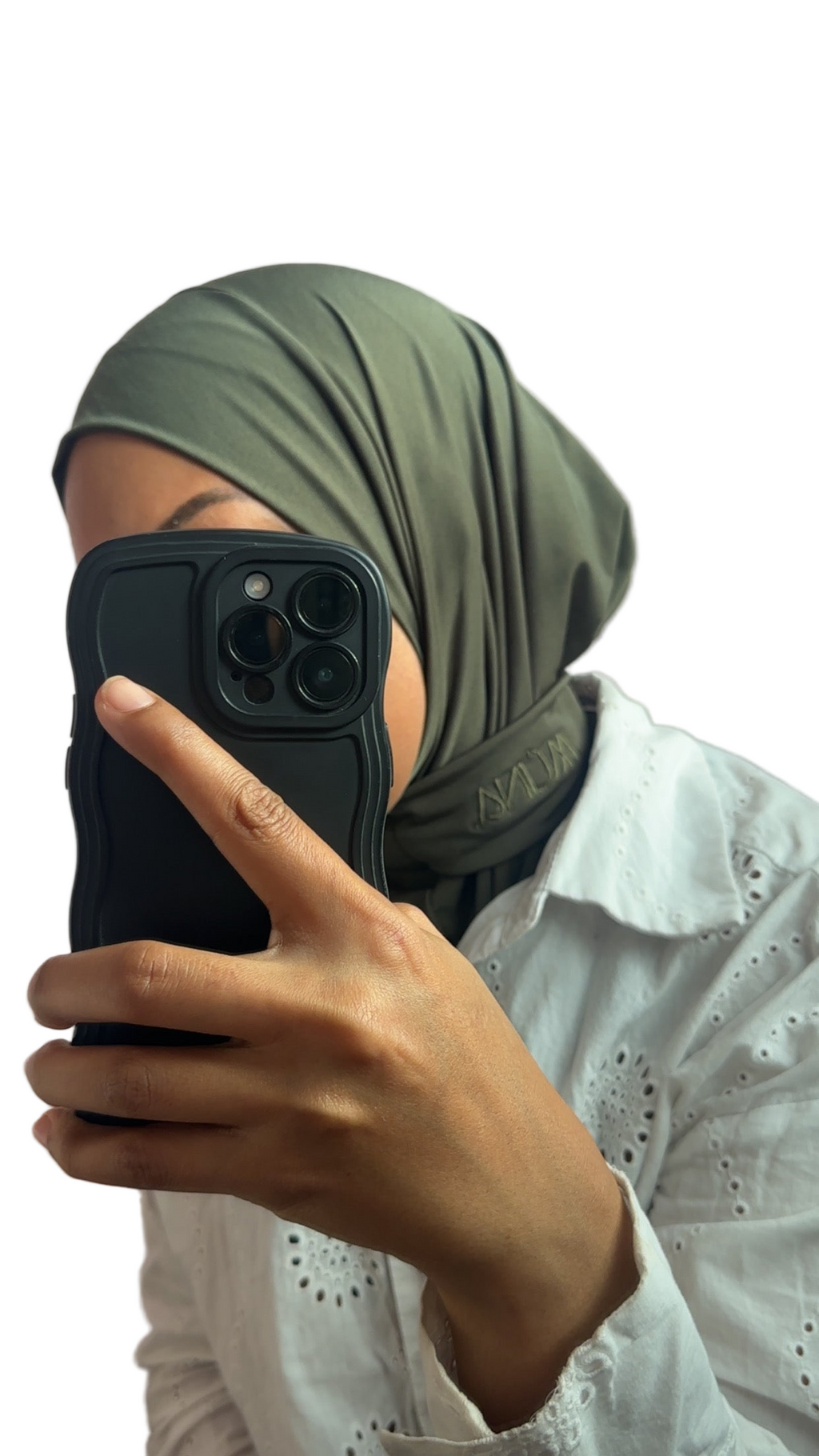 Instant Hijab Jersey Premium Kaki