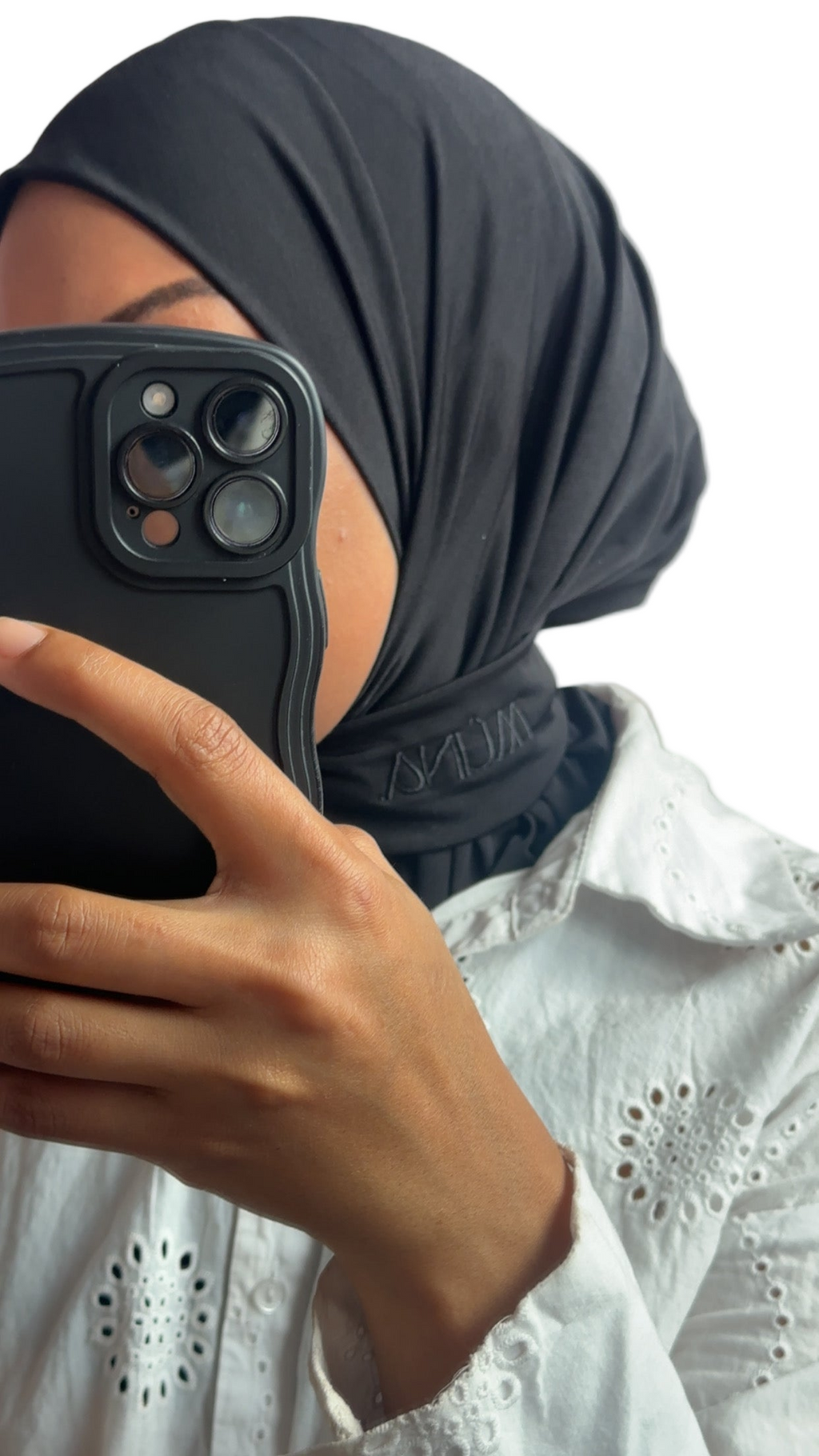 Instant Hijab Jersey Premium Noir