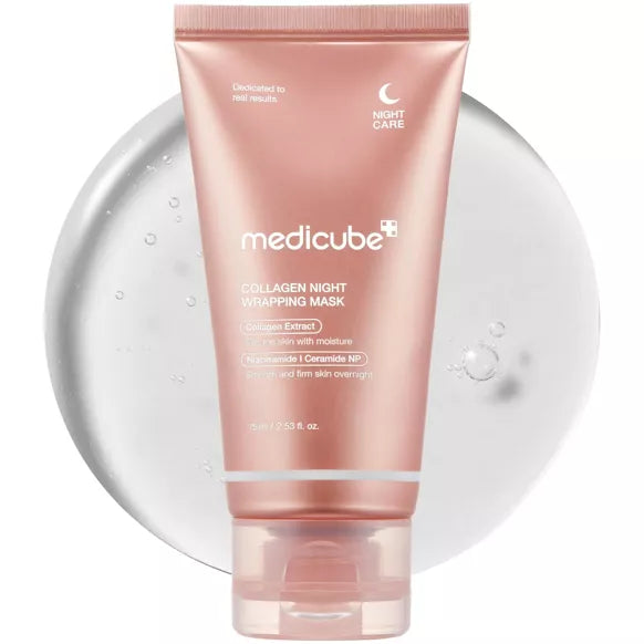 Masque de nuit enveloppant au collagène MEDICUBE 75 ml