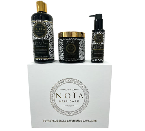 Coffret - TRIO RITUAL à l'huile d'Amla&Tanin Shampoing 500ml + Masque 500ml + Sérum 100ml